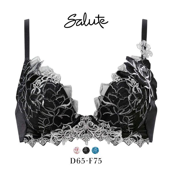 サルート Salute ブラジャー VIVA LINEブラ 3/4 BCカップブラ