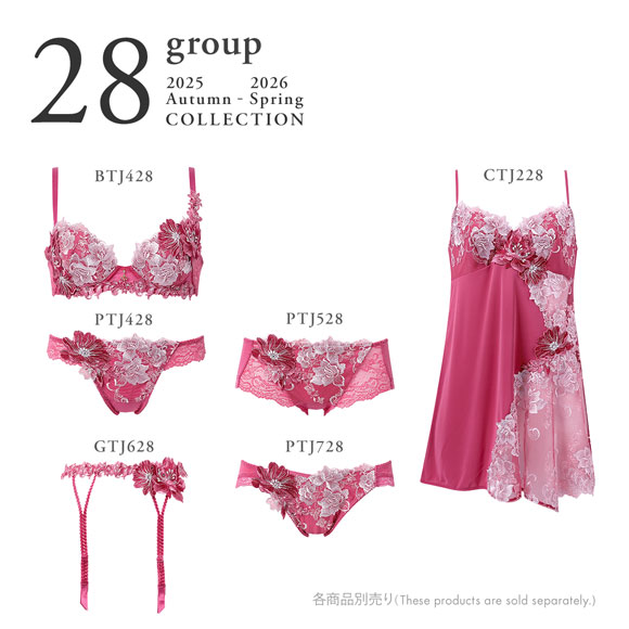 ワコール サルート 28グループ 28G P-UP ブラジャー プッシュアップ DEF 谷間 大きいサイズ Wacoal Salute BTJ428 25AWブライト