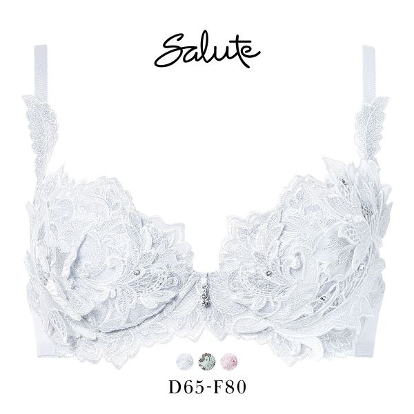 ワコール サルート 32グループ 32G P-UP ブラジャー DEF プッシュアップ Wacoal Salute BTJ432 26SS先行プレステージの画像