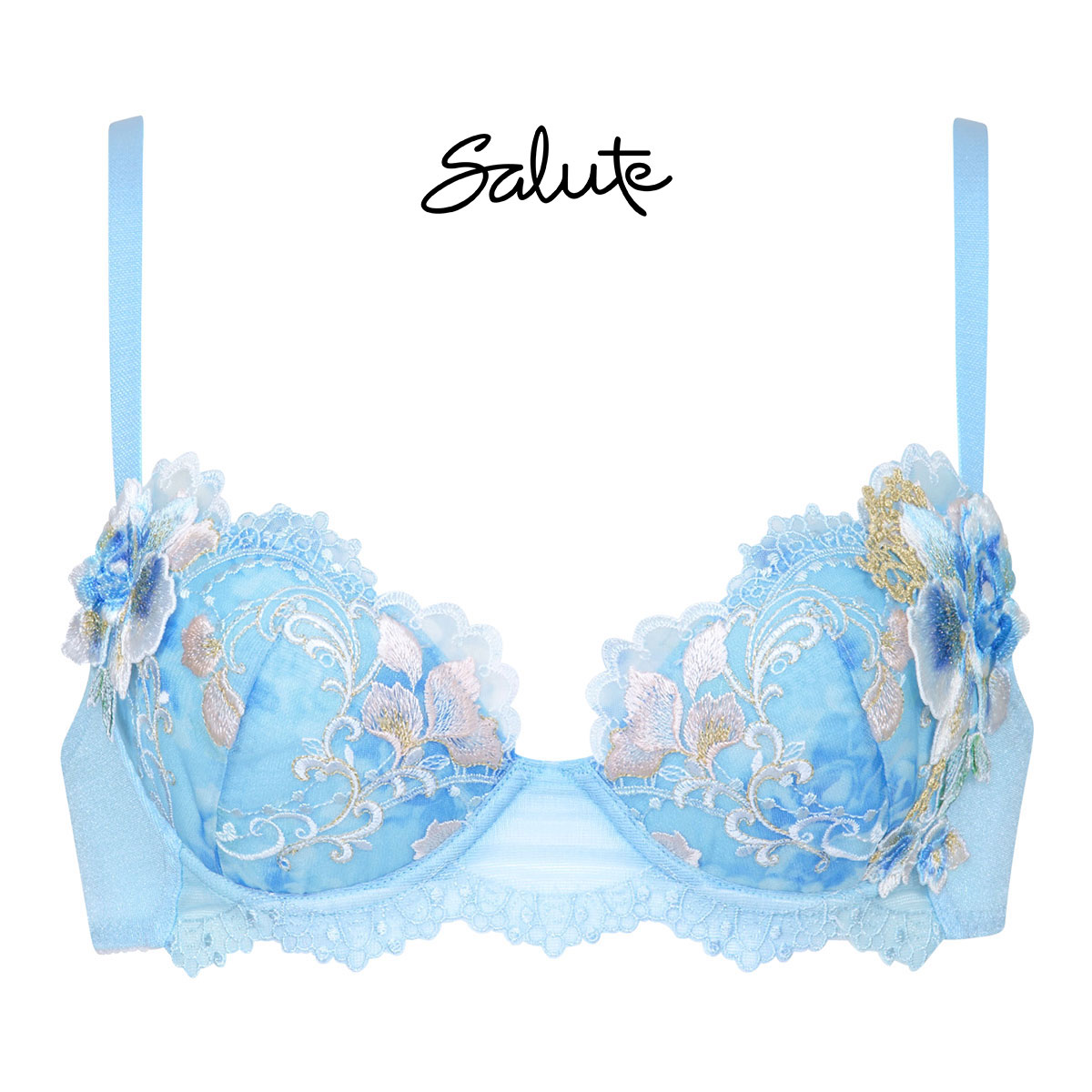 ワコール Wacoal サルート Salute 23AW先行 91G BTJ491 P-UP ブラジ...