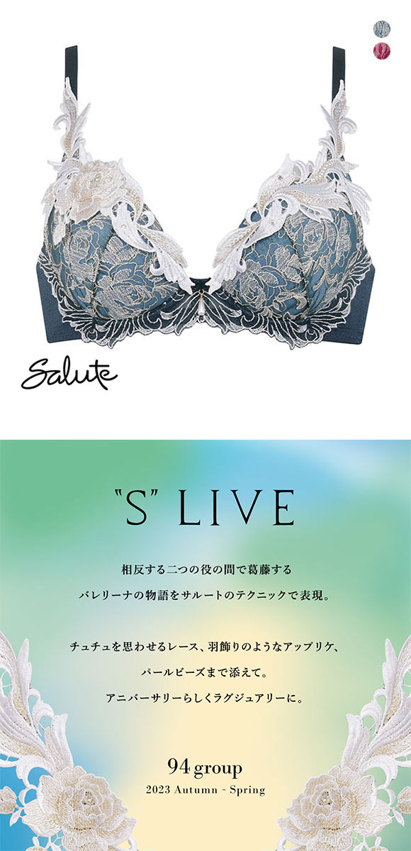 サルート（SALUTE） ブラジャー ワコール Wacoal Salute 40周年 94G