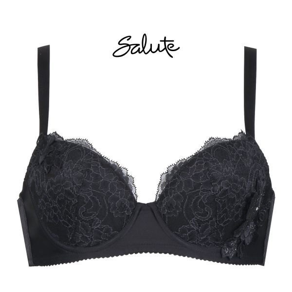 ワコール Wacoal サルート Salute 22AWブルーム 75G BTJ475 BTJ775 女優Bra ブラジャー DEF 単品 デコルテ  谷間 リフトアップ