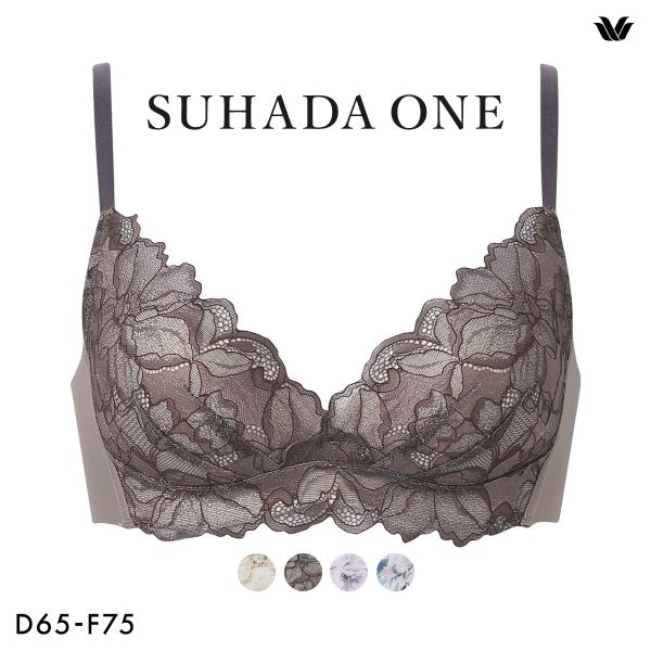 ワコール ショーツ ブラジャー 上下セット M F65 赤 SUHADA ONE Wacoal - ワコール ブラ ブラジャー F65 ショーツ M セットの