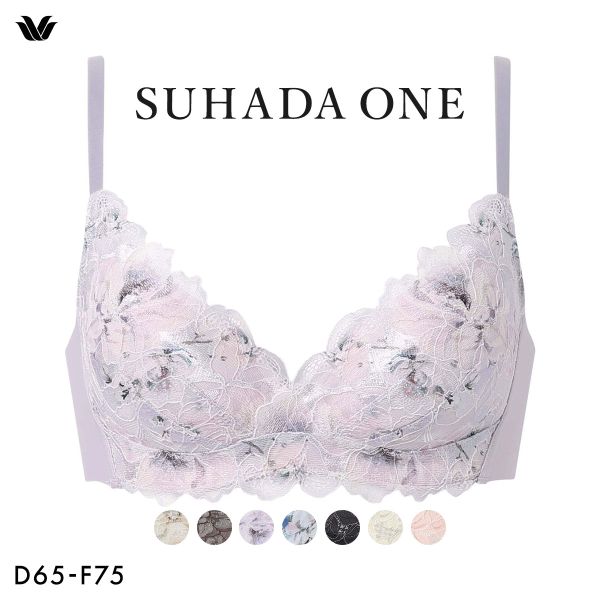 ワコール スハダワン BXB411 ブラジャー ノンワイヤー DEF Wacoal SUHADA ONE ワイヤレスブラ 大きいサイズの画像