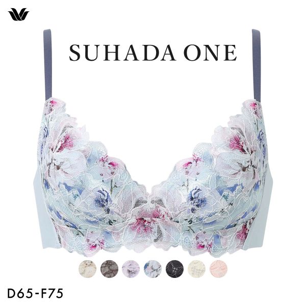ワコール スハダワン BXB411 ブラジャー ノンワイヤー DEF Wacoal SUHADA ONE ワイヤレスブラ 大きいサイズの画像