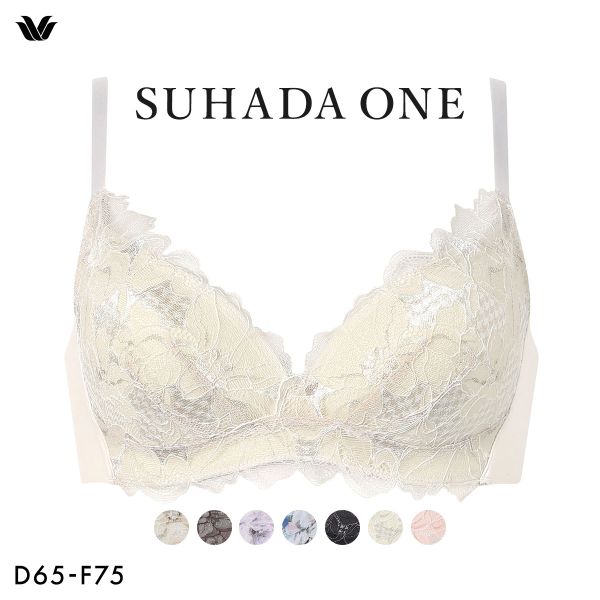 ワコール スハダワン BXB411 ブラジャー ノンワイヤー DEF Wacoal SUHADA ONE ワイヤレスブラ 大きいサイズの画像