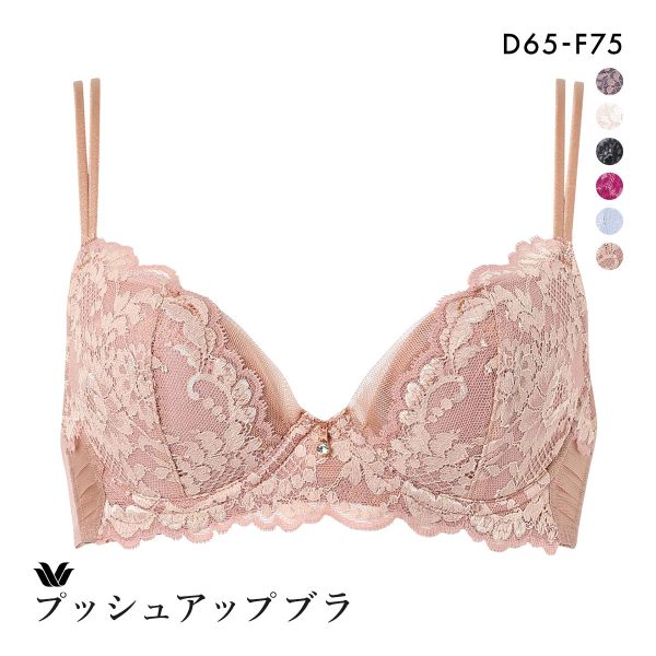 美品 ワコール WACOAL プッシュアップブラ 13series プレミアム 服&ファッション小物