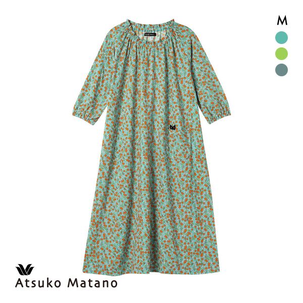 マタノアツコAtsuko Matano ルームドレス 花柄ロング 新品 Amazon | [ワコール] マタノアツコ ATSUKO MATANO HNX523