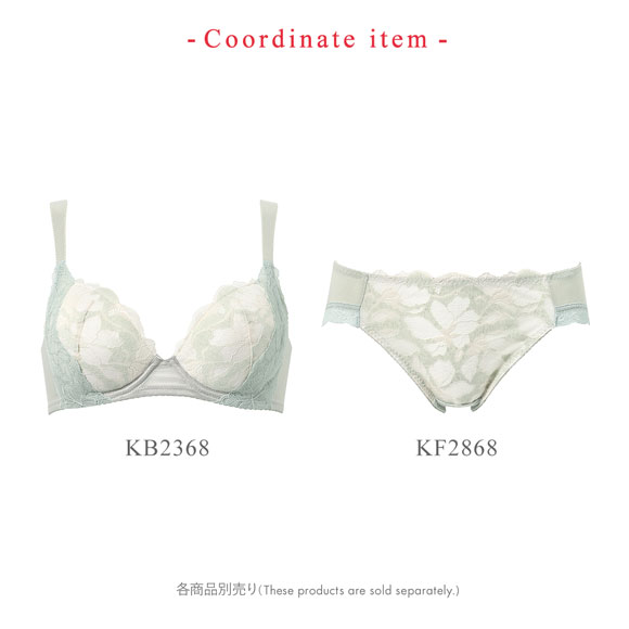 ワコール ウイング KB2368 もちっとふわっとブラ ブラジャー AB 肩らく Wacoal Wing