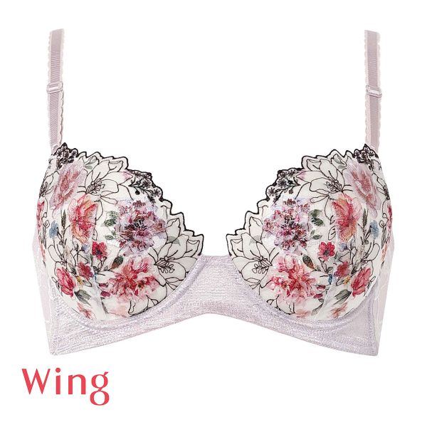 ひろブラページ Wing ワコール Wacoal ウイング KB2721 後ろ姿きれいブラ AB 3/4カップ