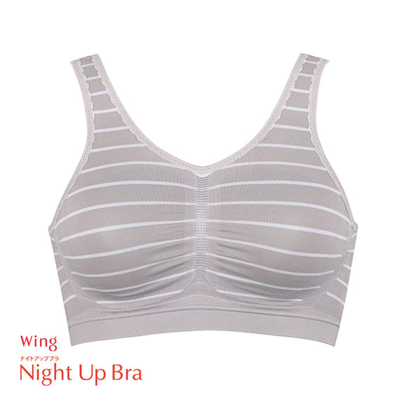 ワコール Wacoal ウイング Wing Night UP Bra ナイトアップブラ ML 編立成型 ノンワイヤーブラ ナイトブラ 夜ブラ 単品