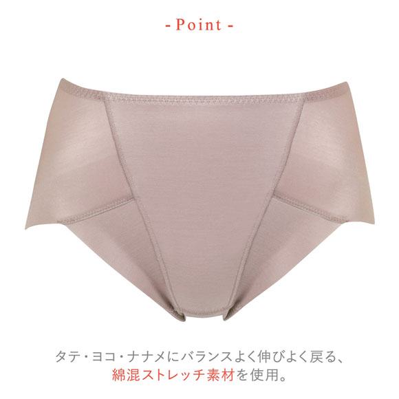 ワコール Wacoal ウイング Wing ショーツ感覚でほどよくサポート Pパンツ LL ガードル ショート ショーツ 深め 単品