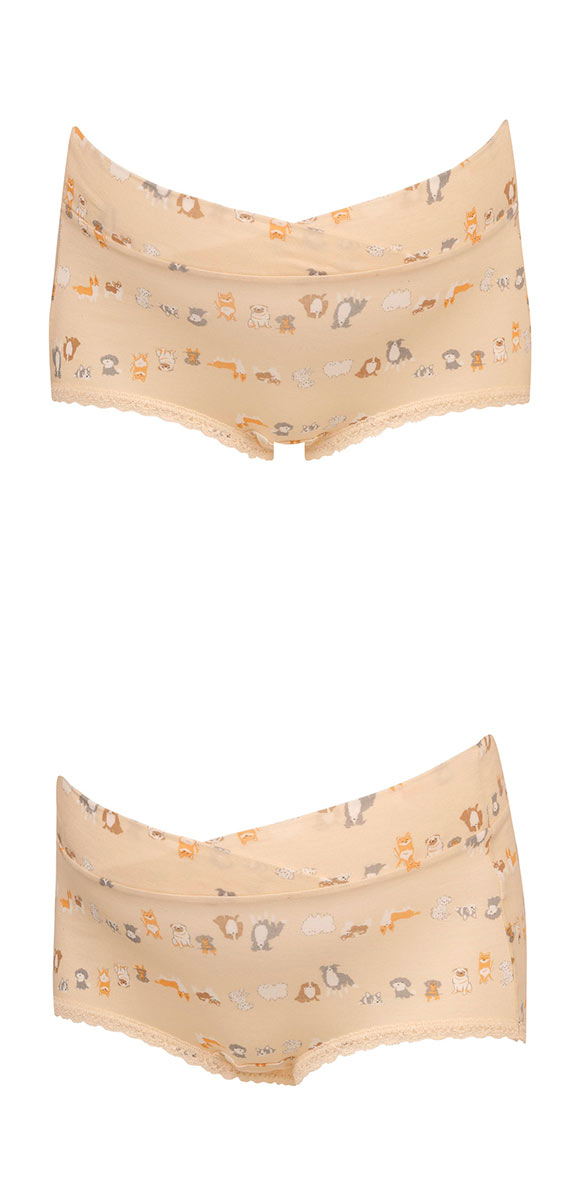 ワコール Wacoal マタニティ MATERNITY Waninal おなかカシュクール ショーツ 産前・産後兼用 ML 単品