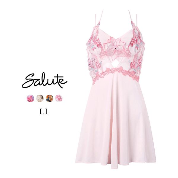 salute♥サルート♥店舗限定♥08G♥スリップドレス♥Lサイズ♥KO♥ サルート（SALUTE） ワコール 33グループ 33G ランジェリードレス LL