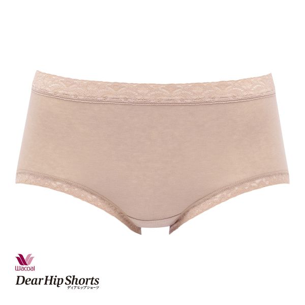 ワコール Wacoal ディアヒップショーツ DearHip Shorts 綿混 はきこみ丈ふつう ...