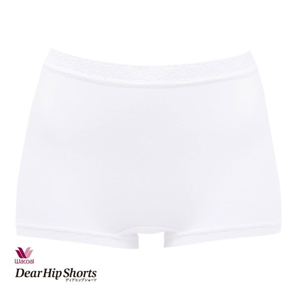 ワコール Wacoal ディアヒップショーツ DearHip Shorts 綿混 スタンダード ボー...