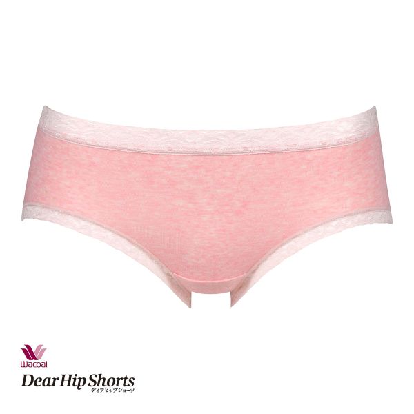 ワコール Wacoal ディアヒップショーツ DearHip Shorts 綿混 ビキニ スタンダード ノーマル ショーツ 単品｜shirohato｜03