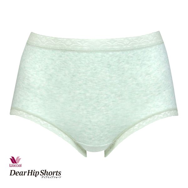 ワコール Wacoal ディアヒップショーツ DearHip Shorts スタンダード ノーマル ショーツ 綿混 深め ML 単品｜shirohato｜08