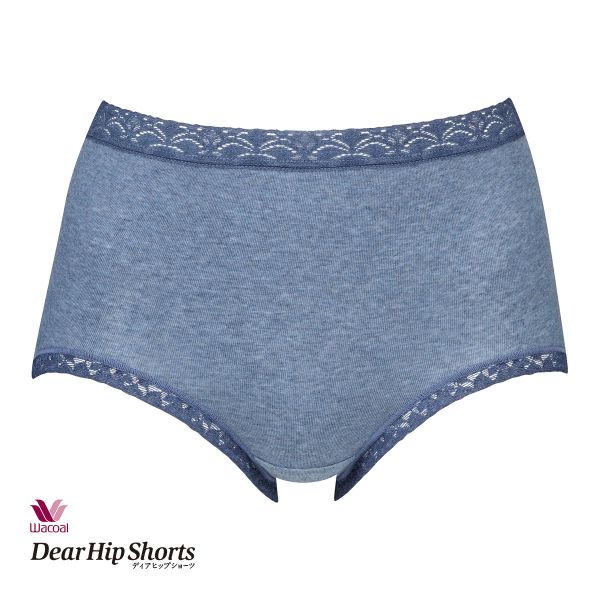 ワコール Wacoal ディアヒップショーツ DearHip Shorts スタンダード ノーマル ショーツ 綿混 深め ML 単品｜shirohato｜09