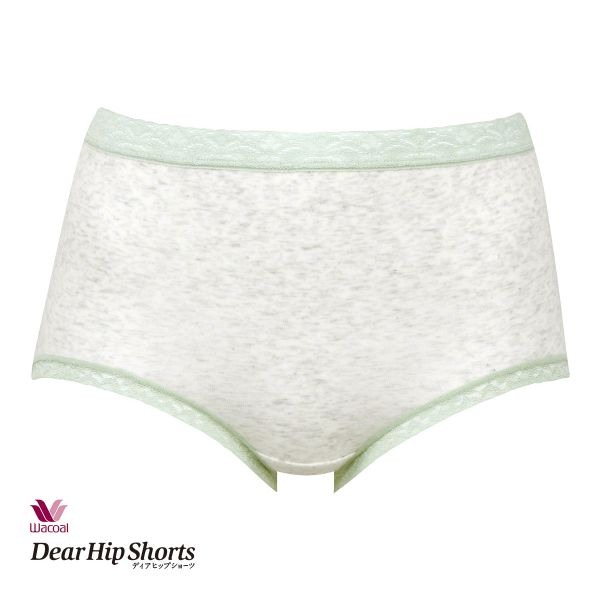 ワコール Wacoal ディアヒップショーツ DearHip Shorts スタンダード ノーマル ショーツ 綿混 深め ML 単品｜shirohato｜11