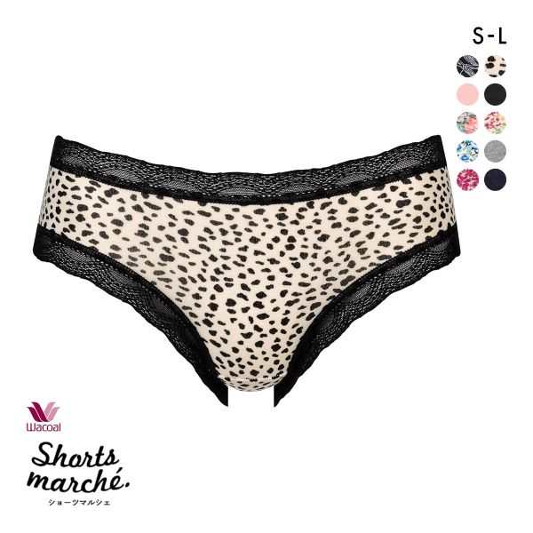 WACOAL ワコール Wacoal ショーツマルシェ Shorts marche 綿混 WACOAL ワコール Wacoal ショーツマルシェ Shorts marche 綿混
