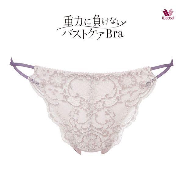 ワコール Wacoal 重力に負けないバストケアブラ BRA184 PRA484 ショーツ Tバック M バックレース 単品