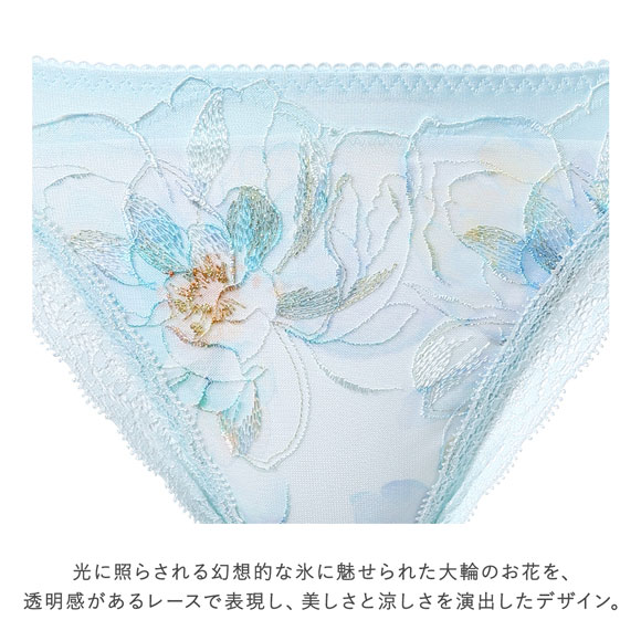 ワコール 夏めくブラ ショーツ ML ローライズ ハイレッグ Wacoal BXB485 PXB185