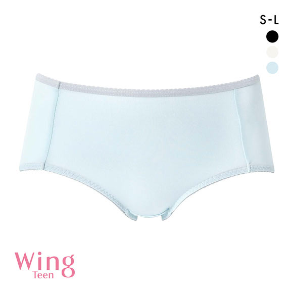 ワコール ウイング ティーン パンツがくいこみにくい non PKパンツ ジュニアショーツ SML 吸汗速乾 Wing teen