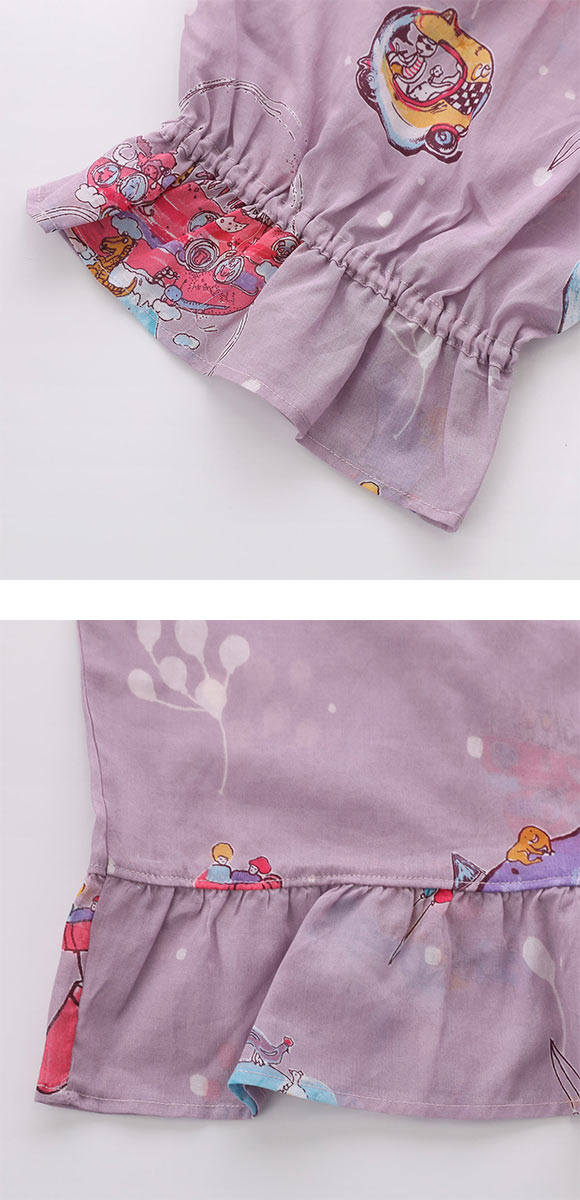ワコール ツモリチサト 空に輝く星座 パジャマ 上下セット 7分袖 8分丈 Wacoal tsumori chisato SLEEP