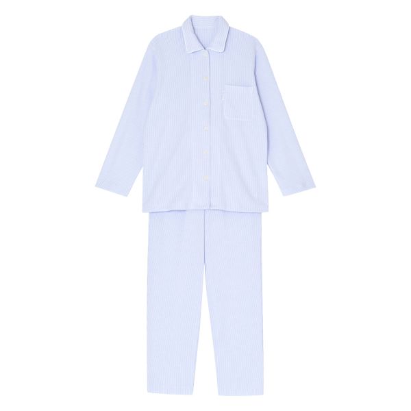 ワコール　Wacoal　スイミンカガク　ふわごころ　綿100％　パジャマ　上下セット　ラムコ　睡眠科学　ルームウェア　大きいサイズ　LL
