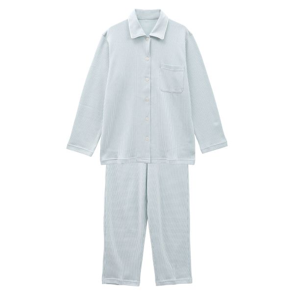 ワコール Wacoal スイミンカガク 睡眠科学 ふわごころ パジャマ 上下セット ラムコ 綿100 ルームウェア