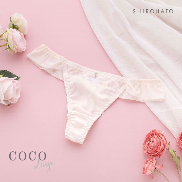 ココランジェ COCO Linge シアーロマンティック ショーツ Tバック 単品 M