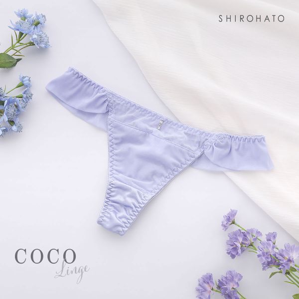 ココランジェ COCO Linge シアーロマンティック ショーツ Tバック 単品 M