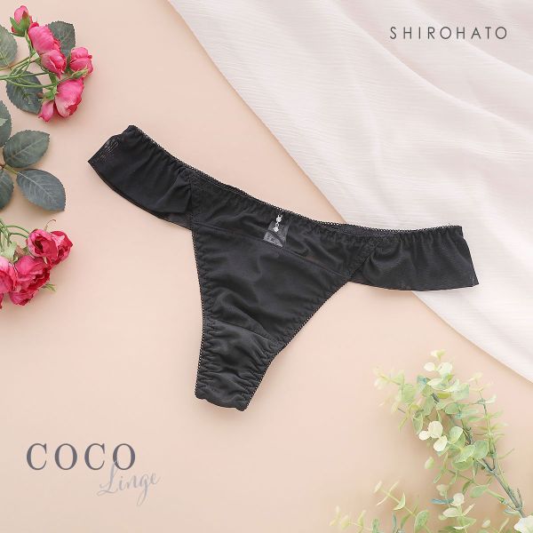 ココランジェ COCO Linge シアーロマンティック ショーツ Tバック 単品 M