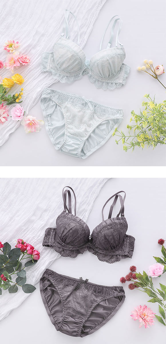 COCO Linge ココランジェ スモーキーフリルレース ブラジャー