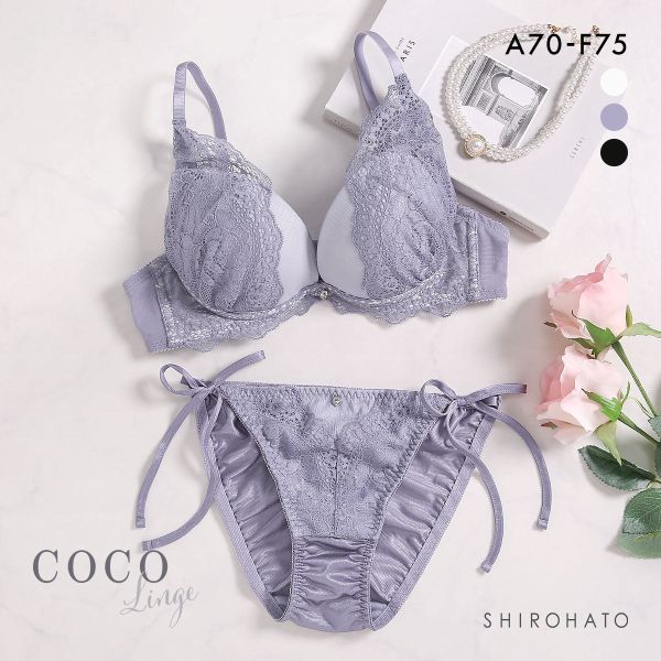 COCO Linge ココランジェ レーシーダズリン ブラジャー ショーツ