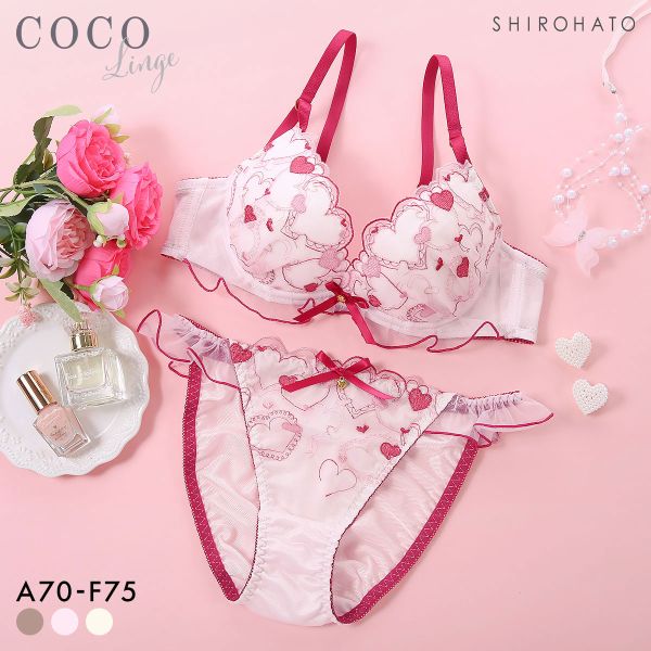 COCO Linge（ココランジェ） ハートフルメロディー ブラジャー