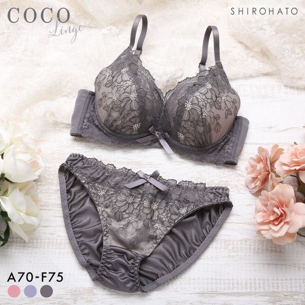 ぴーこちゃんさん専用　CKJK ブラレット、ショーツセット COCO Linge（ココランジェ） ブラジャー ショーツセット グリーミング