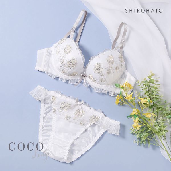 ココランジェ COCO Linge ガーデンアーチブーケ ブラジャー ショーツ セット