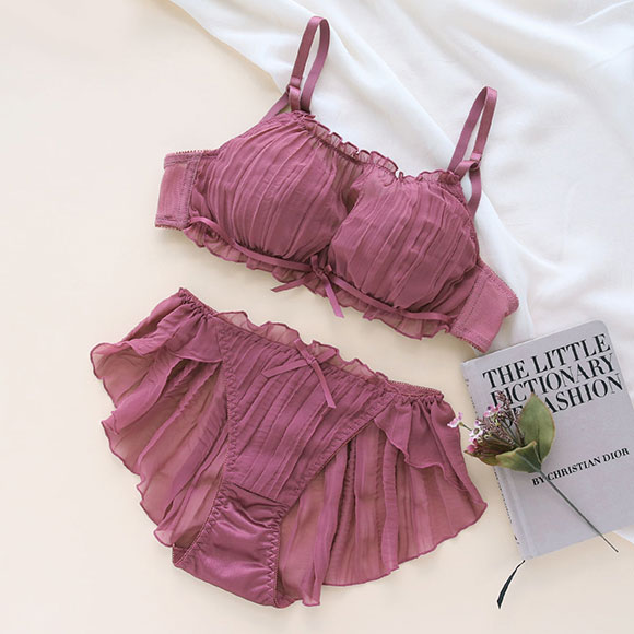 ❤︎イタリアランジェリー Verdissima❤︎コットン パジャマセット パープル ❤︎イタリアランジェリー Verdissima❤︎コットン パジャマ