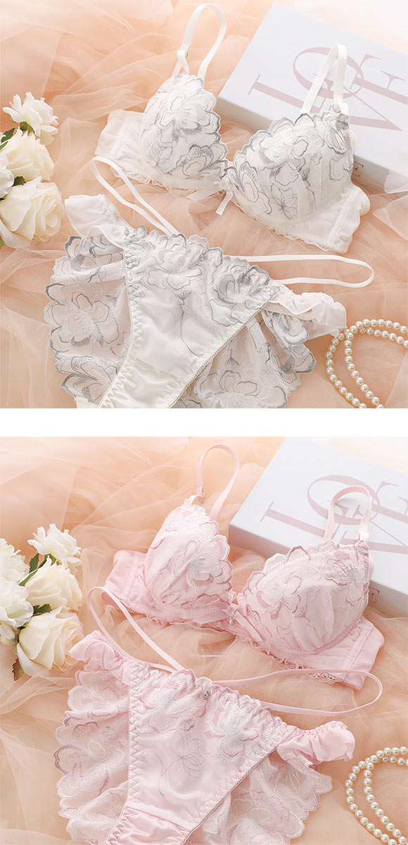 COCO Linge（ココランジェ） ユーフォリアフラワーシフォン ブラジャー