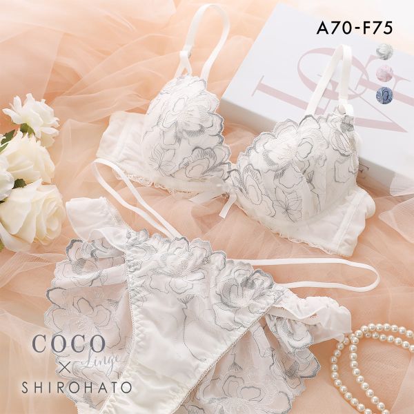 COCO Linge（ココランジェ） ユーフォリアフラワーシフォン ブラジャー