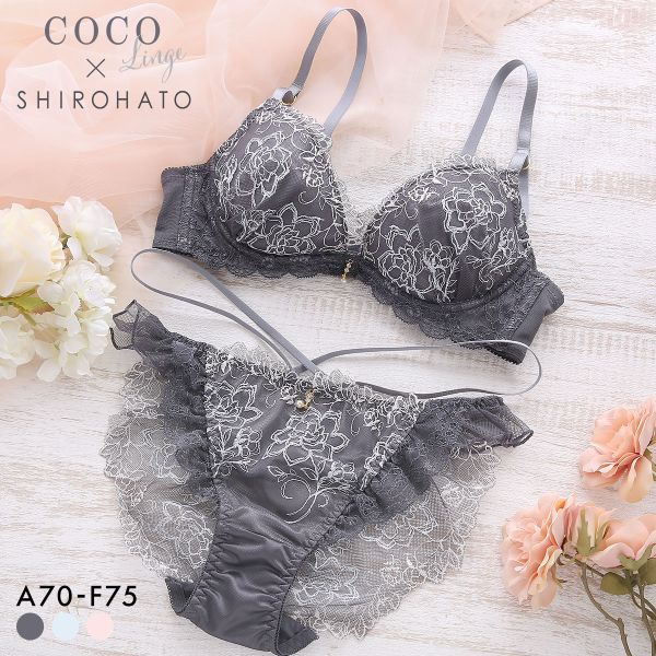 COCO Linge（ココランジェ） クラリティパール ブラジャー ショーツ
