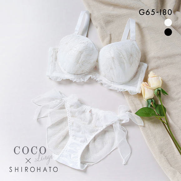 COCO Linge（ココランジェ） ダズリンフラワー ブラジャー ショーツ