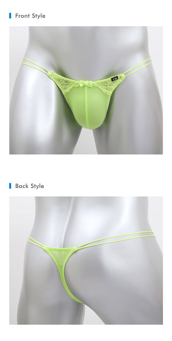 ティーエム コレクション New T2M2 Lace cute Tバック メンズ ビキニ TM collection