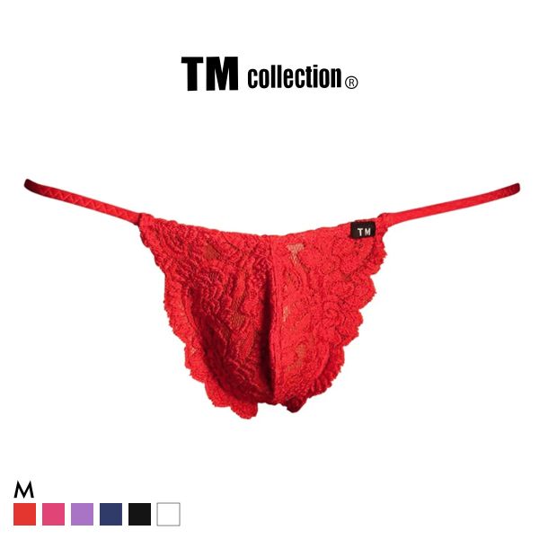 プライムグループ　限定コレクション　TバックM TM COLLECTION ティーエム コレクション Stretch Lace side string TB