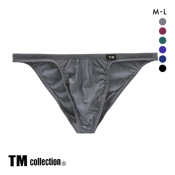 TM COLLECTION メンズビキニパンツ（色：レッド系）｜下着、靴下
