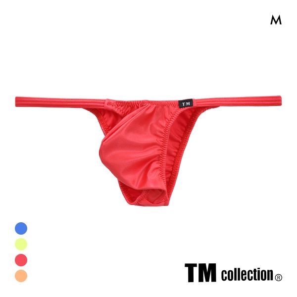 TM COLLECTION メンズビキニパンツ（色：イエロー系）｜下着