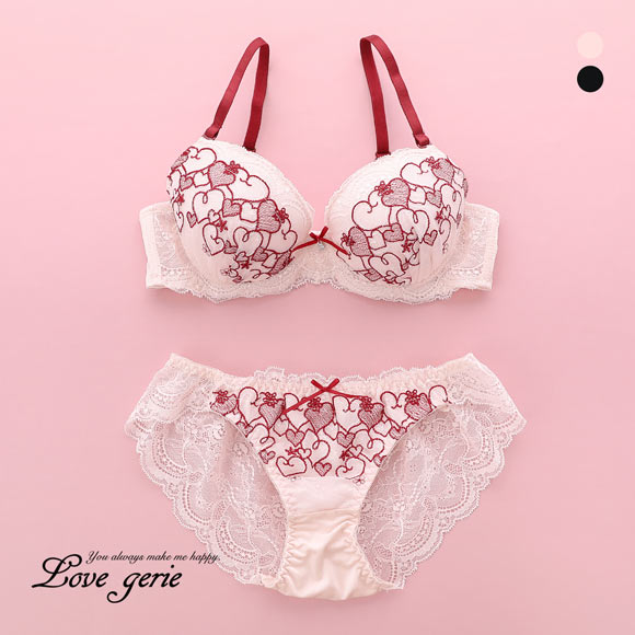 SHIROHATO（白鳩） ラブジェリー ラブミーハート ブラセット ABCD 谷間
