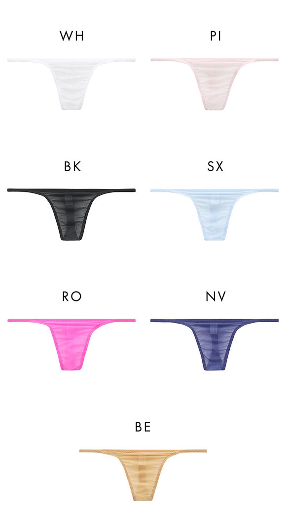 ラポーム ユニセックス GUS 極薄 ハギなし Tバック ビキニ メンズ レディース La-Pomme UNISEX